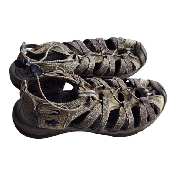 Keen Women Whisper Closed Toe Sport Sandals Hiking Size 8.5 Waterproof - Picture 1 of 15